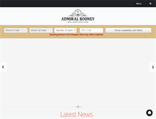 Tablet Screenshot of admiralrodney.com